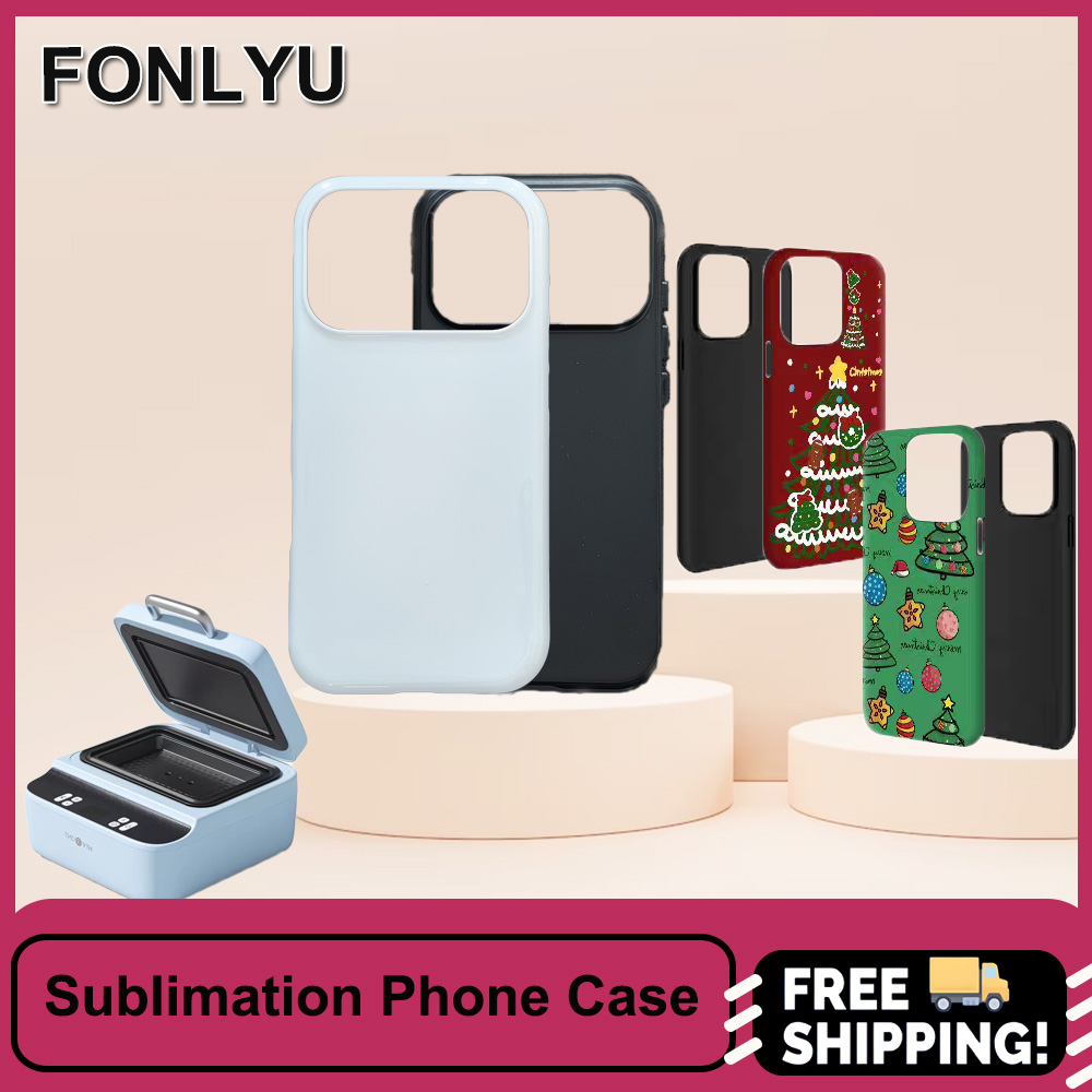 Phone Case Blank Print - FONLYU 5 STKS Sublimatie 3D Blank