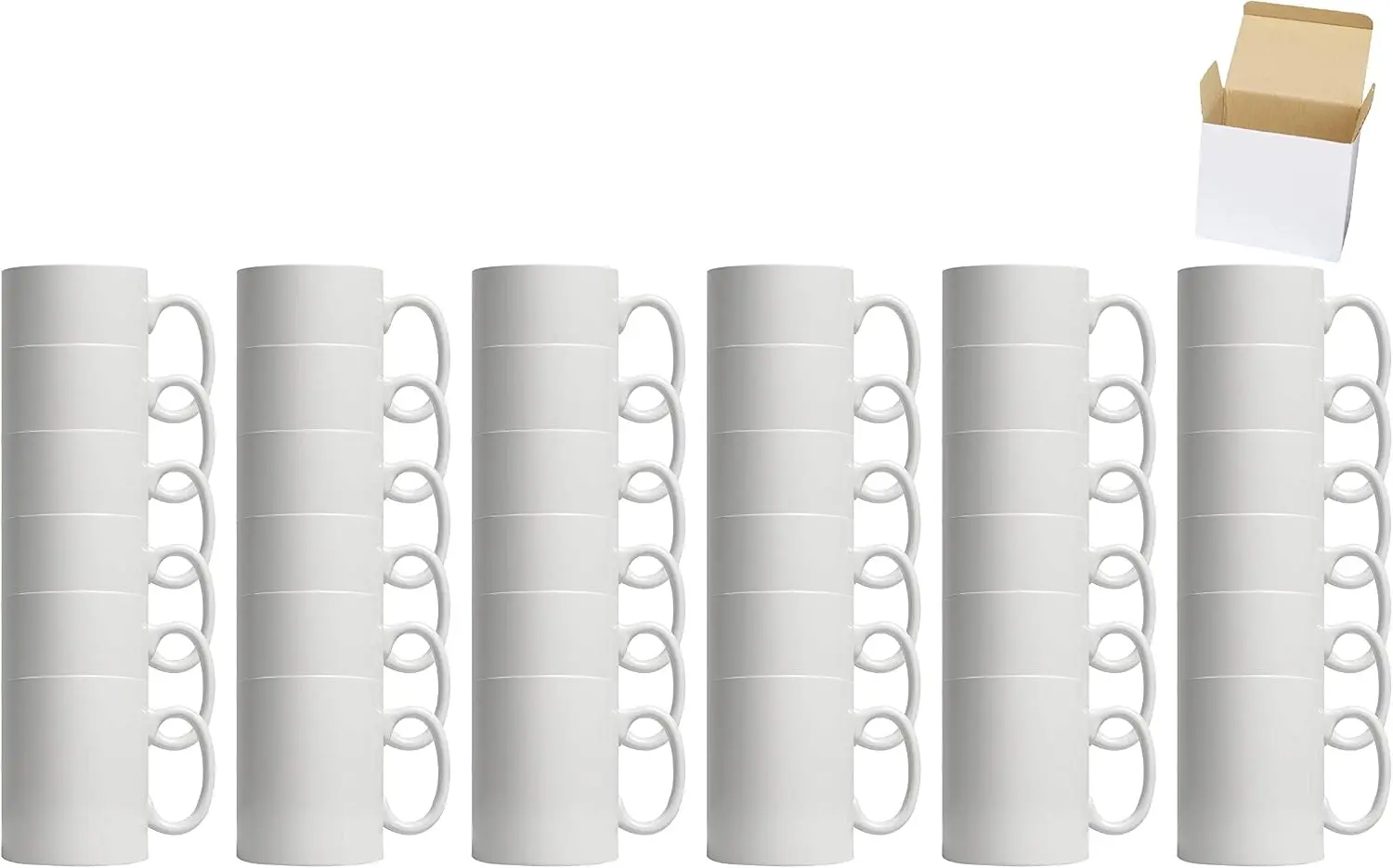 Sublimation Mug White - 11oz witte keramische sublimatiemok in witte
