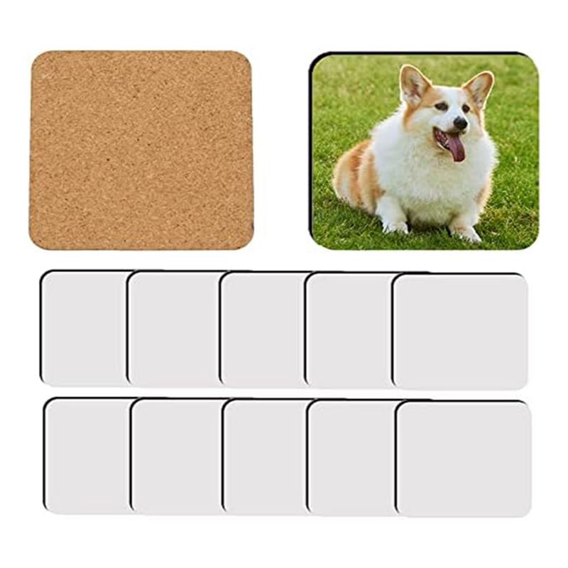 BHBL 12 stuks Sublimatie Vierk - Coaster Sublimation Blank recensie en prijs
