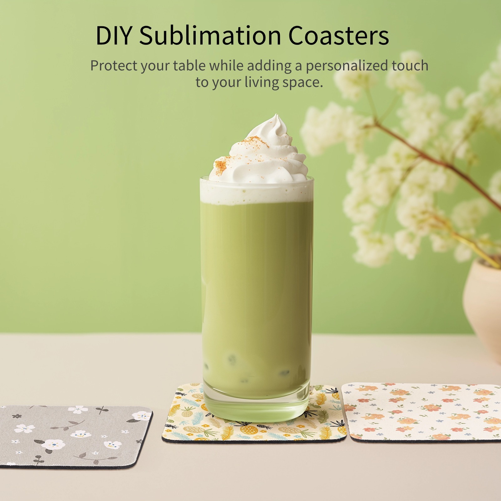 100 Stuks Sublimatie Onderzett - Coaster Sublimation Blank recensie en prijs