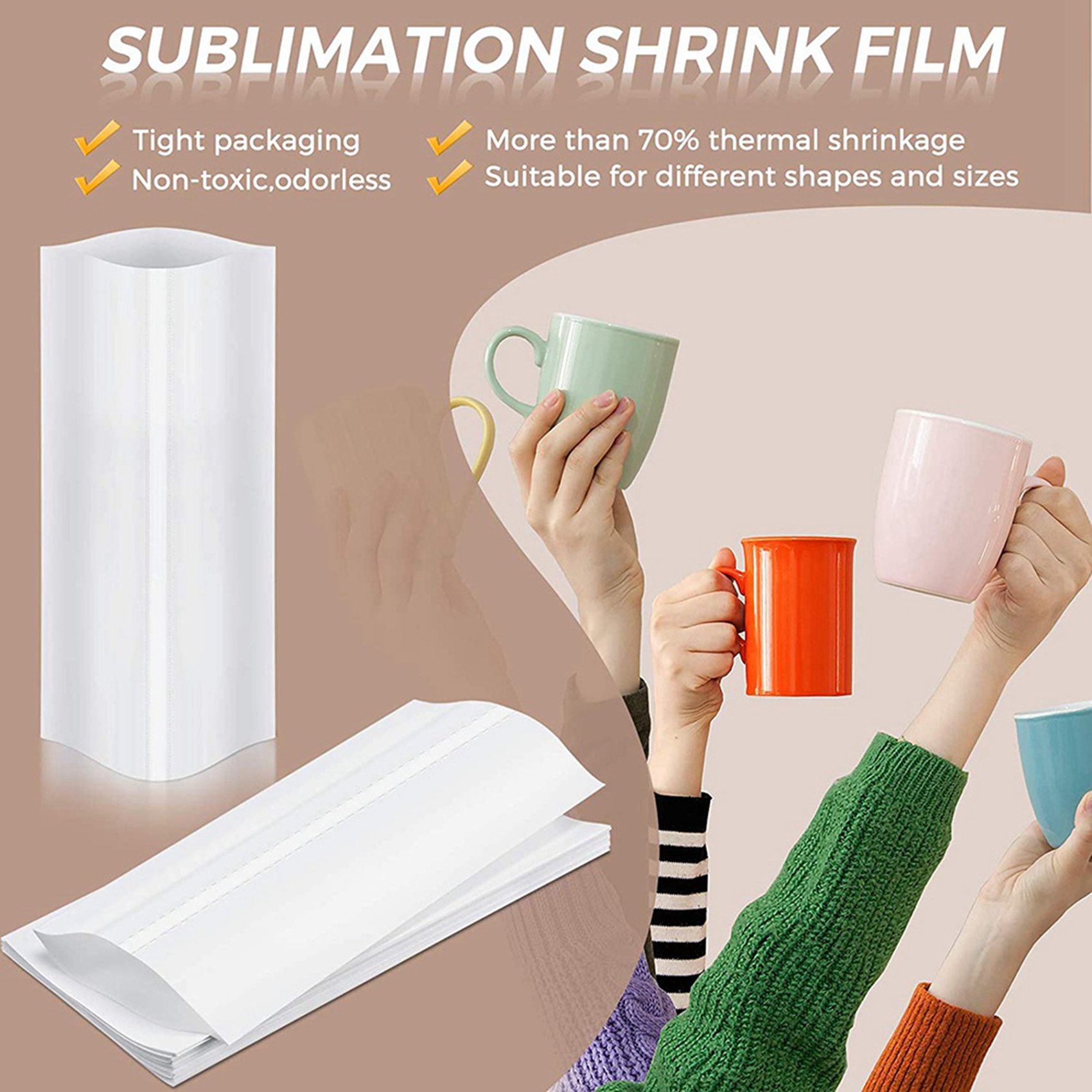 A74E-140 stuks sublimatie krim - Sublimation Mug White recensie en prijs
