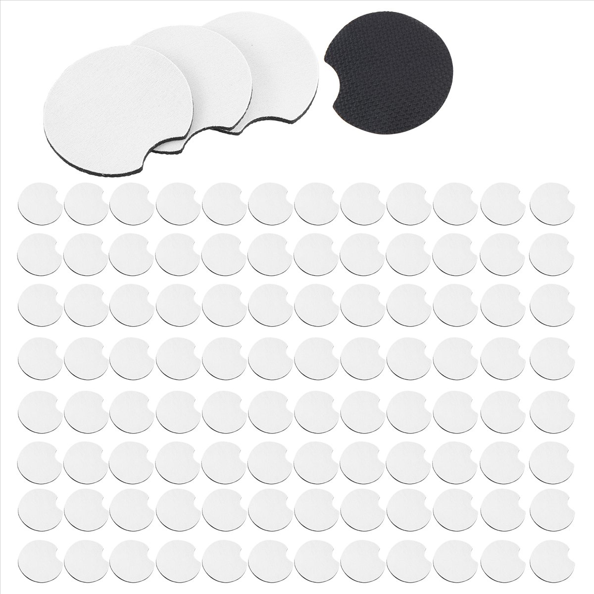 AA83 100 stuks sublimatie blan - Coaster Sublimation Blank recensie en prijs