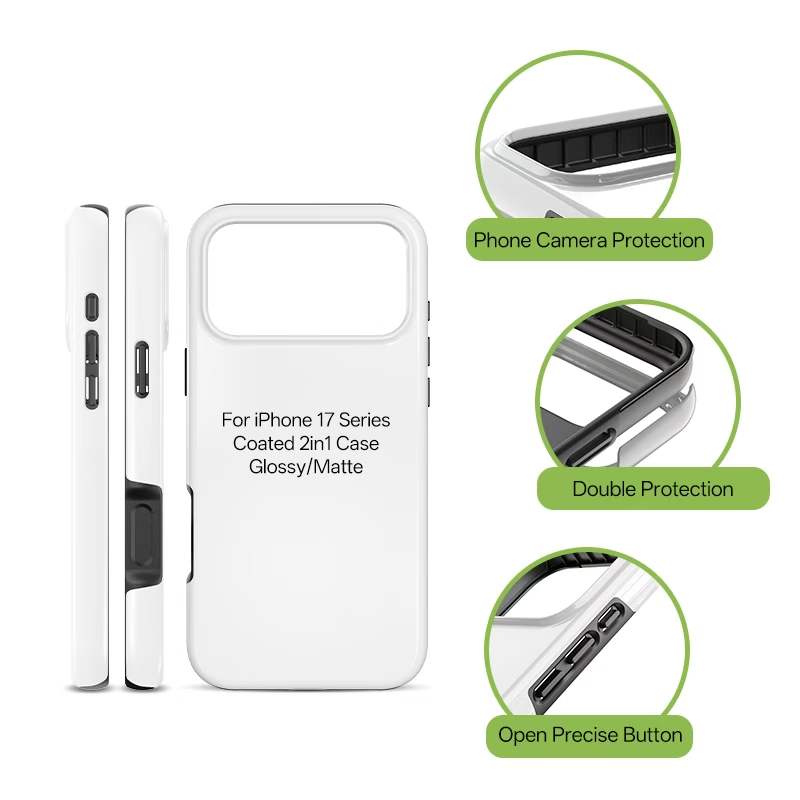 Fonlyu gecoate 2-in-1 blanco t - Phone Case Blank Print recensie en prijs