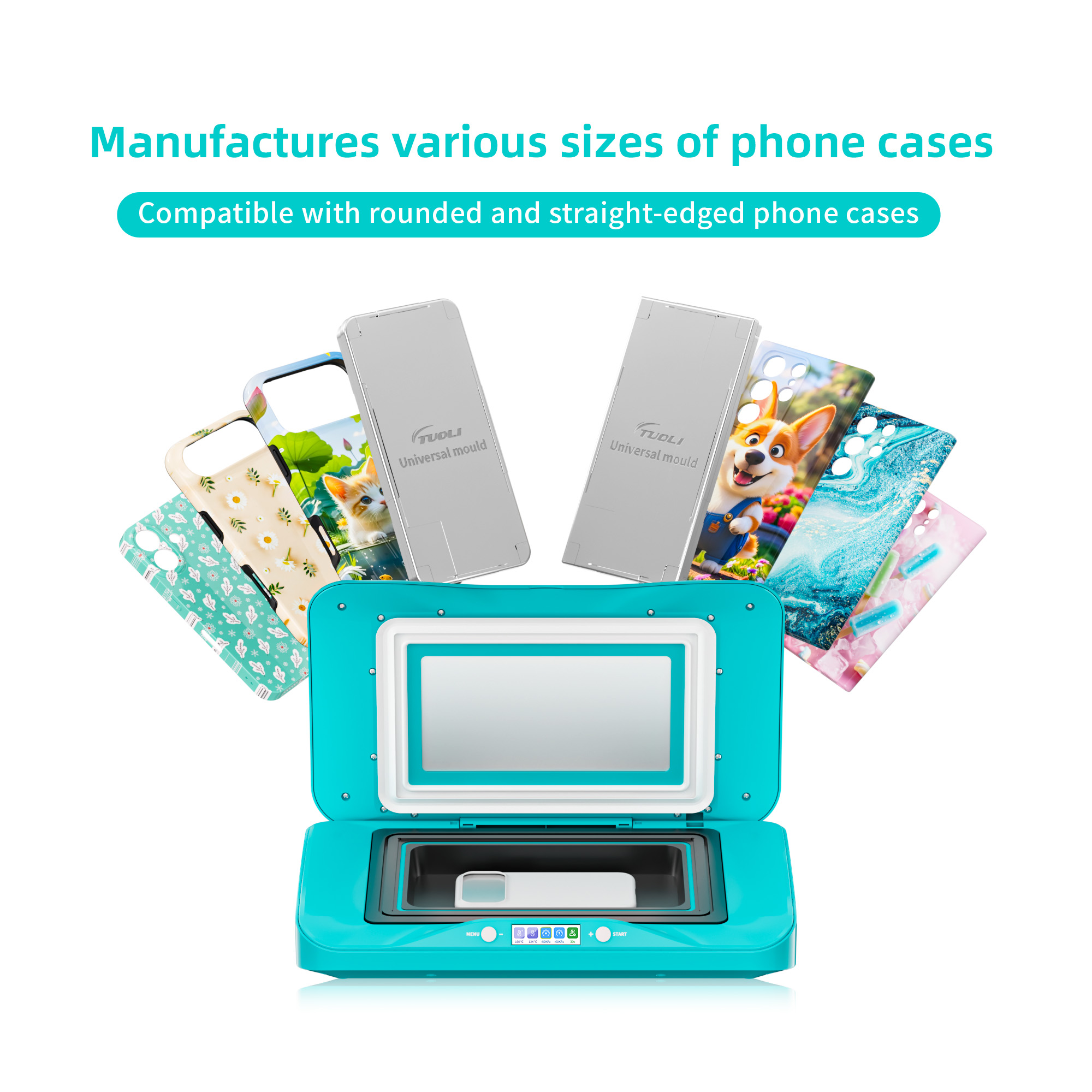 Universele mal om zelf telefoo - Phone Case Blank Print recensie en prijs